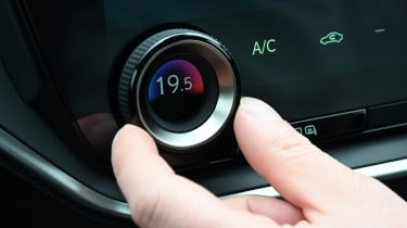 Lexus RZ 450e - climate controls